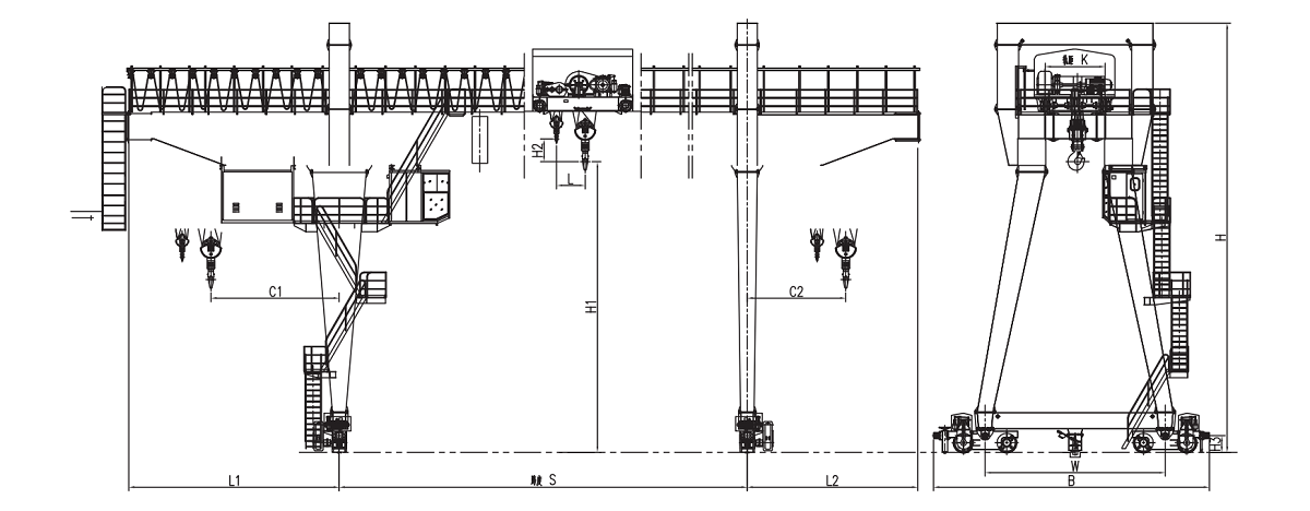Double Beam Gantry Crane A Type (6).png